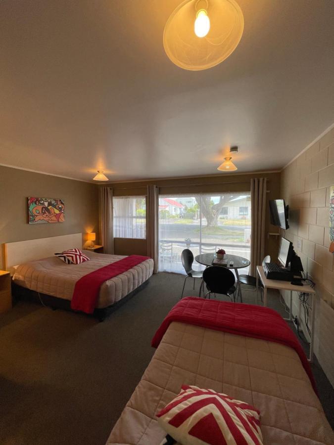 Six On Union Motel Rotorua Dış mekan fotoğraf