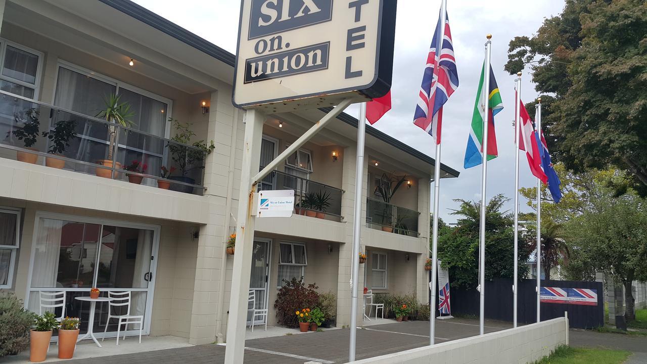 Six On Union Motel Rotorua Dış mekan fotoğraf